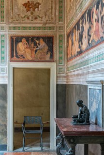 Roman Baths in Sanssouci Park in Potsdam, Brandenburg, Germany, Europe