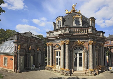 Temple of the Sun in the Hermitage in Bayreuth, Upper Franconia, Bavaria, Germany, Europe