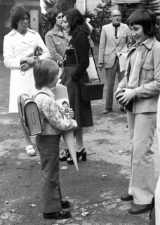 The first day of school on 14.9.1974 in Dortmund