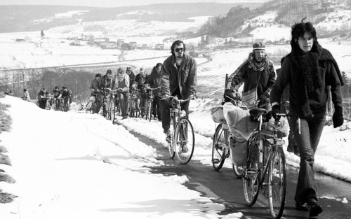 The Easter actions of the peace movement for disarmament and peace in the Rhoen on 06.04.1980,