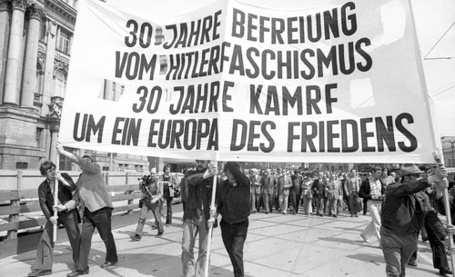 More than 40, 000 people from Germany, Italy, Chile, Spain, Greece and other countries demonstrated