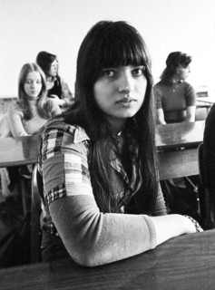 These girls, students of the Women's Vocational School in Gelsenkirchen, are all without