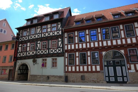 Rautenkranz House and Community Centre, Meiningen, Schmalkalden-Meiningen County, Thuringia,
