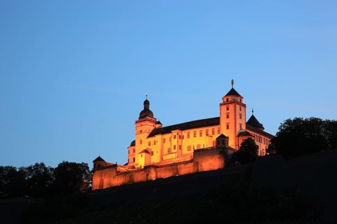 Marienberg Fortress, Würzburg, Lower Franconia, Bavaria, Germany, Europe