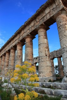 Temple of Hera, Temple of Hera in the former ancient city of Segesta, the province of Trapani,
