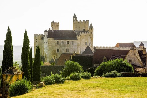 Medieval village and castle, château de Beynac, Beynac-et-Cazenac, Dordogne, Périgord, Département