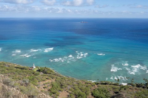 Diamond Head Lighthouse, Honolulu, Oahu, Hawaii, USA, North America