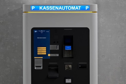 Pay station car park