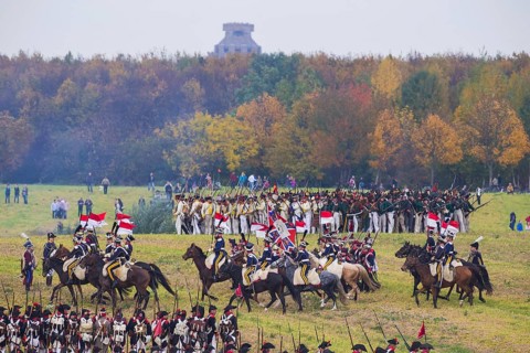 Re-enactment of the Battle of the Nations