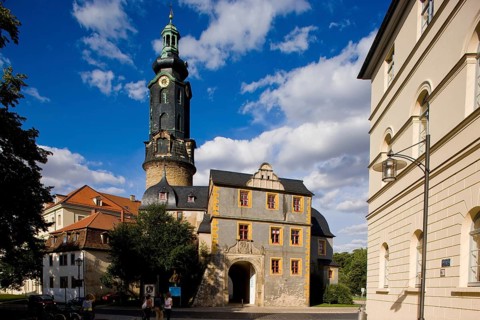 Weimar Residence Palace with Hausmannsturm, Bastille