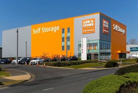 Lok'nStore self storage building, Ipswich, Suffolk, England, UK