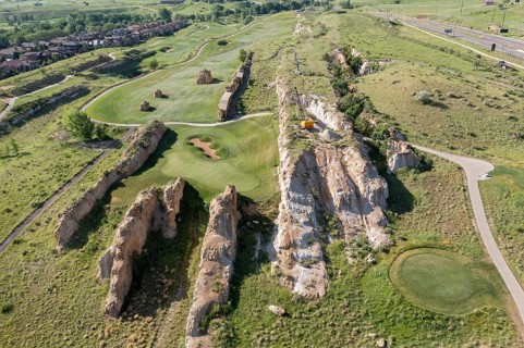Golden, Colorado, Footprints of dinosaurs and traces of other animals and plants from the Late