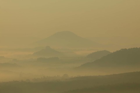 The Lilienstein is one of the most striking mountains in Saxon Switzerland in Saxony. The