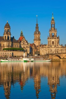 DEU Saxony Dresden Dresden Silhouette