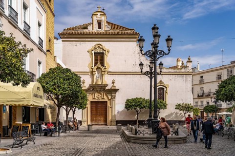 Convento de San Francisco Convent Church in the Plaza de San Francisco, Cádiz, Andalusia, Spain,