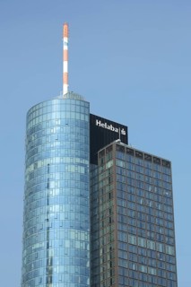 Top of Maintower 200m from Roßmarkt, Helaba, Sparkasse, high-rise, Tower, MainTower, city centre,