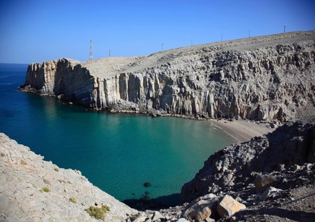 Arabian Gold Coast, near Bukha, Bukha, in the Omani enclave of Musandam, Oman, Asia