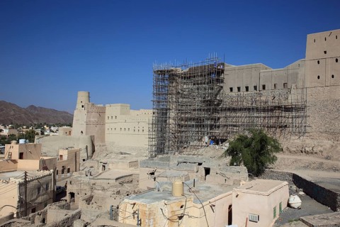 Bahla, Hisn Tamah Fortress, Hisn Tamah Fortress, probably built in the 17th century by the Nabhani