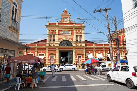 Adolpho Lisboa Municipal Market, Manaus, State of Amazonas, Brazil, South America