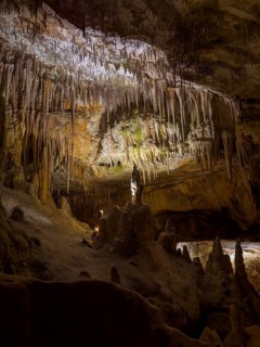 Caves of Drach, Coves del Drac, Porto Christo, Majorca, Balearic Islands, Spain, Mediterranean Sea,