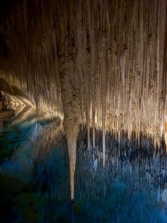 Caves of Drach, Coves del Drac, Porto Christo, Majorca, Balearic Islands, Spain, Mediterranean Sea,