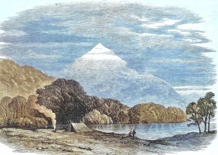 Camping on the Taramakau River, river on the border of the Grey District to the Westland District