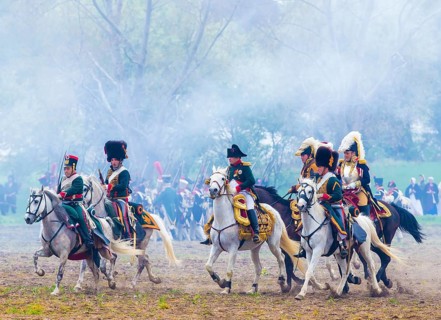 Battle re-enactment Großgörschen