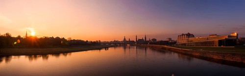 Dresden Sunrise on the Elbe
