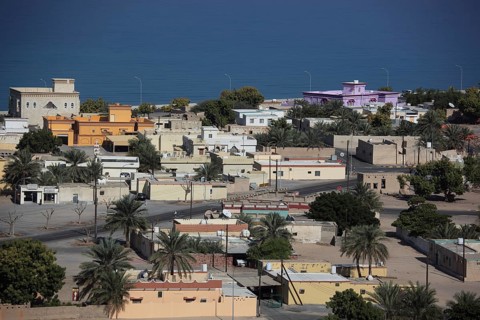 Bukha, in the Omani enclave of Musandam, Oman, Asia
