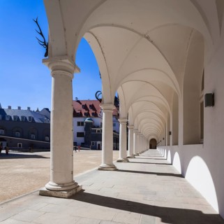 Stable courtyard of the Dresden Royal Palace