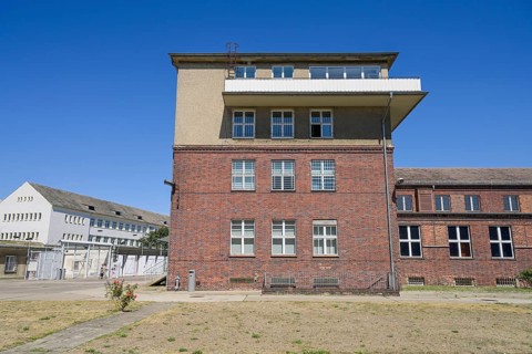 Administration wing, Stasi Memorial, Genslerstraße, Hohenschönhausen, Lichtenberg, Berlin, Germany,