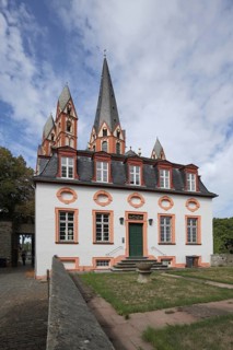 Baroque castle, castle with cathedral, old town, Limburg, Hesse, Germany, Europe