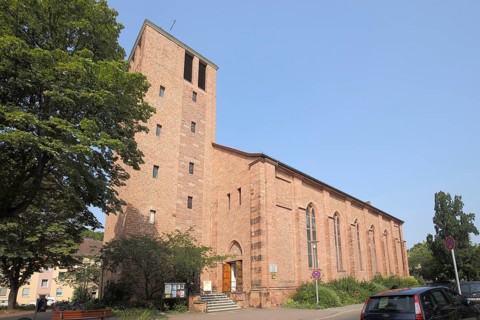Neo-Gothic Church of Mariae Namen, Hanau, Hesse, Germany, Europe