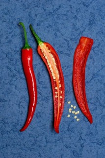 Sliced, hot pepper (Capsicum annuum), chilli pepper, chilli peppers