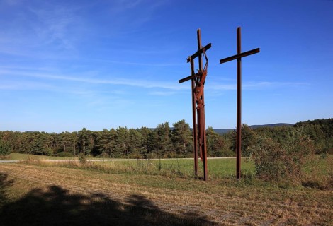 Weg der Hoffnung, work of art, memorial, food for thought, an art project of the Point Alpha