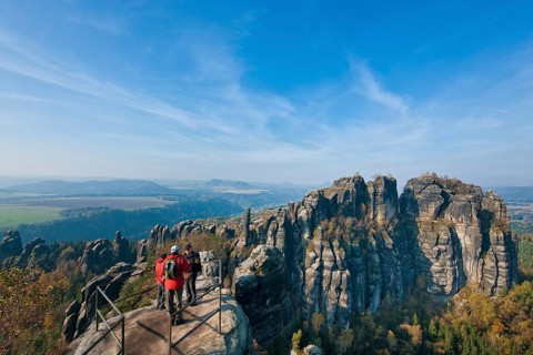 Schrammsteine in Saxon Switzerland