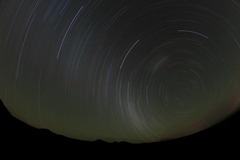 Star Trains, Altiplano, Chile, South America