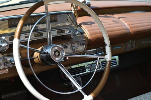 Vintage Mercury Steering Wheel