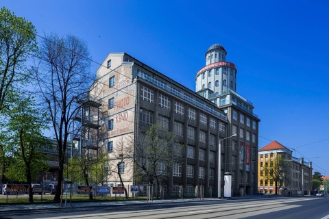 Ernemann Tower formerly Pentacon Dresden, now Technical Collections of the City of Dresden