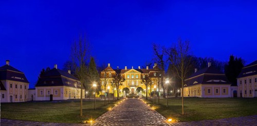 Baroque Rammenau Castle, Rammenau Castle in Rammenau near Bischofswerda in the district of Bautzen