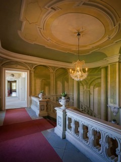 Baroque Rammenau Castle, Rammenau Castle in Rammenau near Bischofswerda in the district of Bautzen