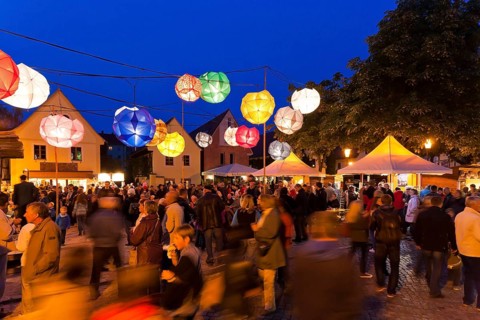 Autumn and wine festival in Altkötzschenbroda