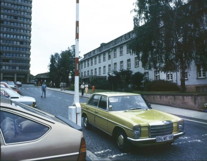 DEU, Germany: Historical slides from the 84-85 r years, Bonn. On 10.7.1984. Government district.