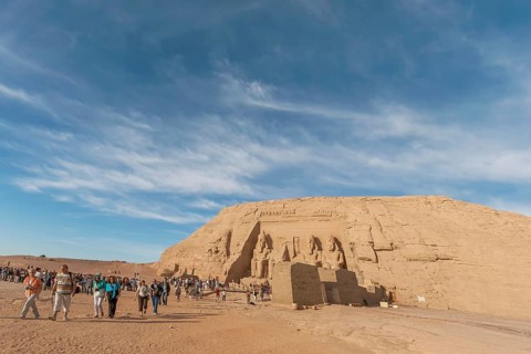 The Great Temple of Ramses II Rock Temple, Abu Simbel, Egypt, Africa
