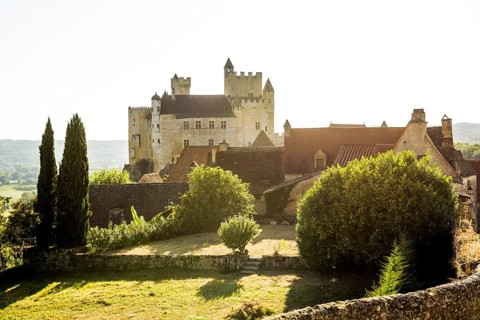 Medieval village and castle, château de Beynac, Beynac-et-Cazenac, Dordogne, Périgord, Département