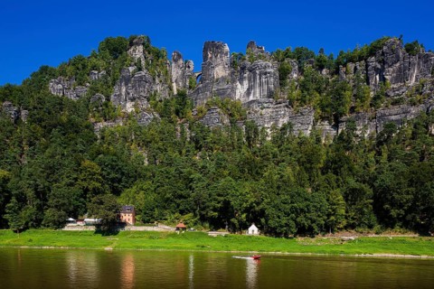 Bastei rock in Rathen