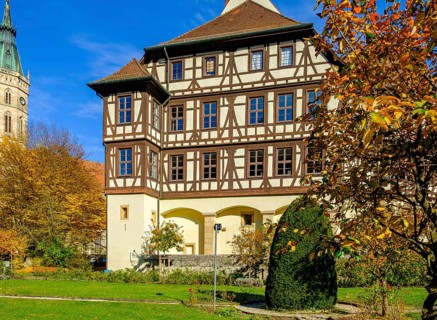 Residenzschloss Urach, Gothic and Renaissance building, Bad Urach, Swabian Alb, Baden-Württemberg,