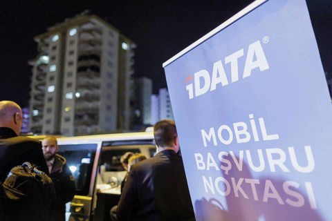 Mobile Visaantragsannahmezentrum iData in Gaziantep, 21.02.2023