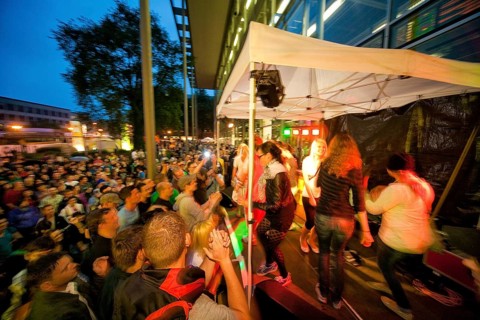 The Dresden Campus Party took place for the 16th time. The crowd rocked on a total of 6 band and