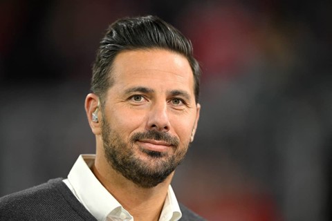 TV expert Claudio Pizarro, Allianz Arena, Munich, Bavaria, Germany, Europe